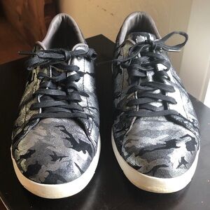 Cole Haan silver and black sneakers size 11